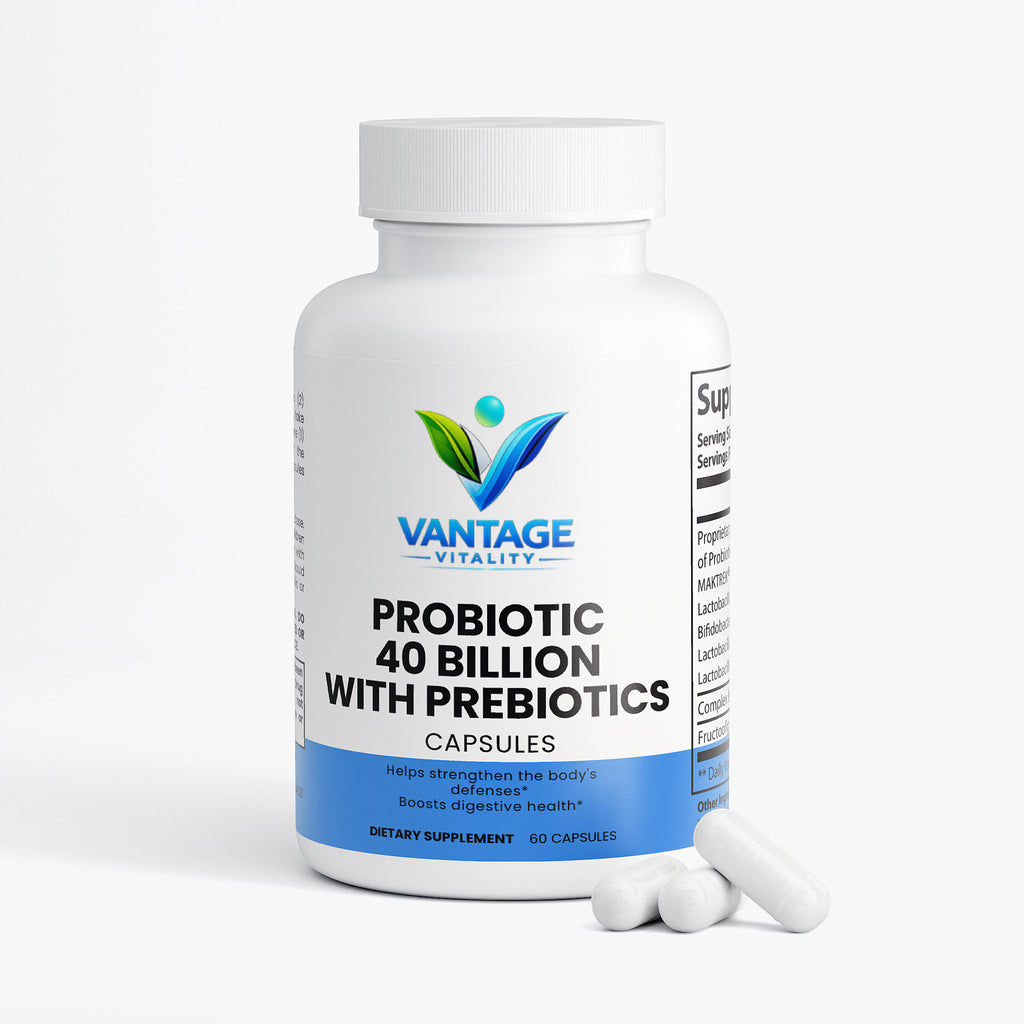 Probiotic 40 Billion with Prebiotics