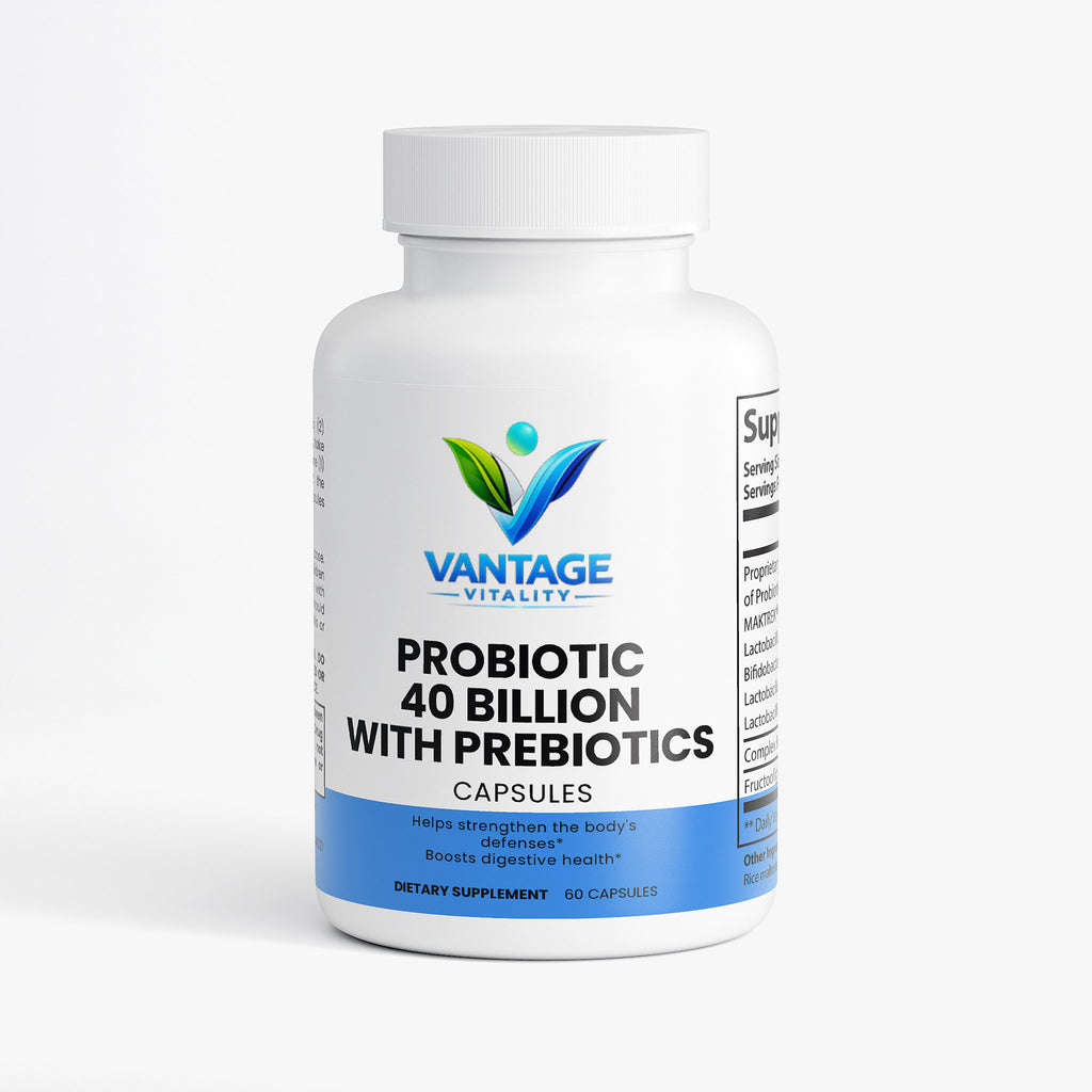 Probiotic 40 Billion with Prebiotics