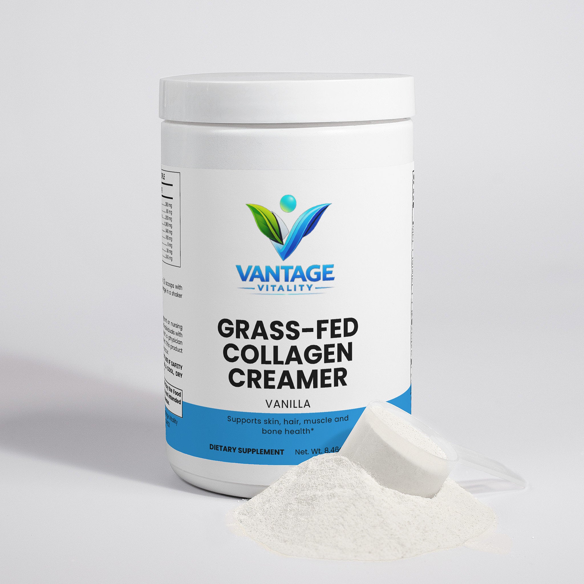 Grass-Fed Collagen Creamer (Vanilla)